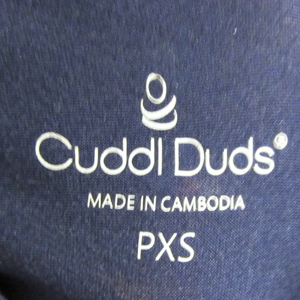 Women's CUDDL DUDS 2-Piece Pajamas  Size PXS_4